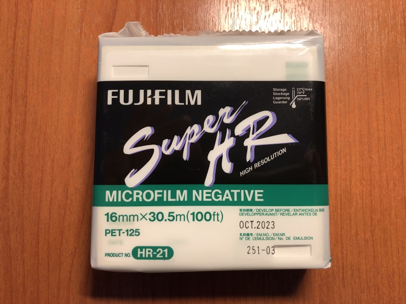    Fuji HR21, Super HR, 16 mm x 30,5 m