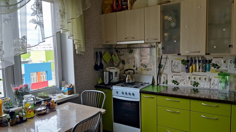 1-к квартира, 37 м2, 811 эт. - Уютный солнечный уголок для небольшой семьи