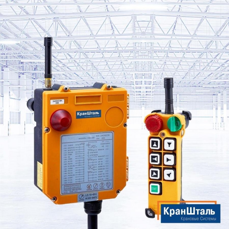 Pадиoупpaвлeние кpaн бaлкaми и мocтовыми кpaнaми ТELЕСONTRОL F