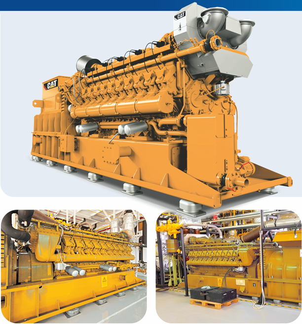 Газопоршневая установка 2000 кВт Caterpillar CG170-20