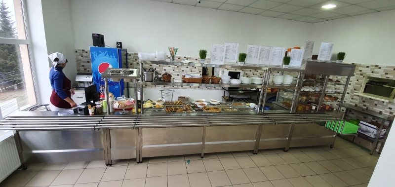 Линии раздачи для столовой